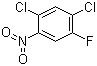 结构式 CAS# 2105-59-1, 2,4-二氯-5-氟硝基苯