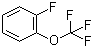 结构式 CAS# 2106-18-5, 2-氟三氟甲氧基苯; 邻氟三氟甲氧基苯