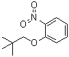 结构式 CAS# 210694-00-1, 1-(2,2-二甲基丙氧基)-2-硝基苯