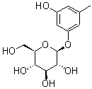苔黑酚葡萄糖苷分子结构 (CAS 21082-33-7)