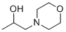 N-(2-羟基丙基)吗啉分子结构 (CAS 2109-66-2)
