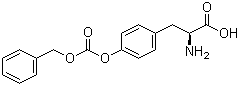 结构式 CAS# 21106-04-7, O-苄氧羰基-L-酪氨酸