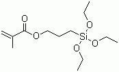 structure of CAS# 21142-29-0, 3-(Triethoxysilyl)propyl methacrylate