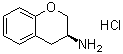 structure of CAS# 211506-60-4, (3S)-3,4-Dihydro-2H-1-benzopyran-3-amine hydrochloride