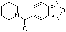 structure of CAS# 211735-76-1, Farampator;2,1,3-Benzoxadiazol-5-yl-1-piperidinylmethanone; CX 691; Farampator; Org 24448