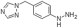 结构式 CAS# 212248-62-9, 1-(4-肼基苯基)甲基-1,2,4-三氮唑