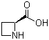 结构式 CAS# 2133-34-8, (S)-(-)-2-羧基环丁胺; 2-吖丁啶羧酸; (S)-氮杂环丁烷-2-羧酸