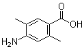 structure of CAS# 21339-73-1, 4-Amino-2,5-dimethylbenzoic acid;NSC 80188