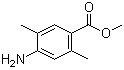 结构式 CAS# 21339-74-2, 4-氨基-2,5-二甲基苯甲酸甲酯