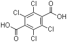 四氯对苯二甲酸分子结构 (CAS 2136-79-0)