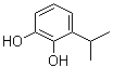 structure of CAS# 2138-48-9, 3-Isopropylcatechol;3-Isopropyl-1,2-dihydroxybenzene; 3-Isopropylbenzene-1,2-diol; 1,2-Dihydroxy-3-isopropylbenzene; 3-Isopropylpyrocatechol; NSC 62675