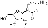 2'-甲氧基胞苷分子结构 (CAS 2140-72-9)