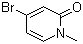 structure of CAS# 214342-63-9, 4-Bromo-1-methylpyridin-2-one;4-Bromo-1-methylpyridin-2(1H)-one