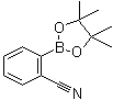 结构式 CAS# 214360-48-2, 2-氰基苯基硼酸频哪醇酯