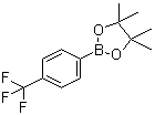 结构式 CAS# 214360-65-3, [4-(三氟甲基)苯基]硼酸频哪醇酯