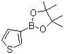 结构式 CAS# 214360-70-0, 噻吩-3-硼酸频哪醇酯