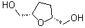 structure of CAS# 2144-40-3, cis-2,5-Bis(hydroxymethyl)tetrahydrofuran