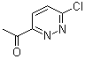 结构式 CAS# 214701-31-2, 3-乙酰基-6-氯哒嗪