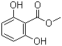 结构式 CAS# 2150-45-0, 2,6-二羟基苯甲酸甲酯