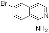 structure of CAS# 215453-26-2, 6-Bromoisoquinolin-1-amine