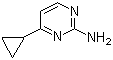 结构式 CAS# 21573-15-9, 4-环丙基嘧啶-2-胺