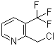 structure of CAS# 215867-86-0, 2-(Chloromethyl)-3-trifluoromethylpyridine