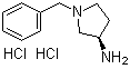 structure of CAS# 215947-36-7, (3R)-1-(Phenylmethyl)-3-pyrrolidinamine dihydrochloride