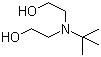 N-tert-Butyldiethanolamine molecular structure (CAS 2160-93-2)