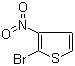 结构式 CAS# 2161-96-8, 2-溴-3-硝基噻吩