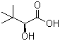 结构式 CAS# 21641-92-9, (S)-(-)-2-羟基-3,3-二甲基丁酸