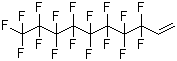 结构式 CAS# 21652-58-4, 1H,1H,2H-全氟-1-癸烯