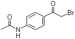 结构式 CAS# 21675-02-5, N-[4-(2-溴乙酰基)苯基)乙酰胺