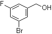 structure of CAS# 216755-56-5, 3-Bromo-5-fluorobenzyl alcohol;(3-Bromo-5-fluorophenyl)methanol