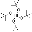 Tetrakis(tert-butoxy)hafnium molecular structure (CAS 2172-02-3)