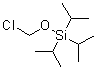 结构式 CAS# 217300-17-9, (氯甲氧基)三(异丙基)硅烷