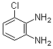 structure of CAS# 21745-41-5, 3-Chloro-1,2-benzenediamine;3-Chloro-1,2-diaminobenzene; 3-Chloro-1,2-phenylenediamine; 3-Chloro-o-phenylenediamine