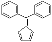 structure of CAS# 2175-90-8, 6,6-Diphenylfulvene;Diphenylfulvene; (2,4-Cyclopentadien-1-ylidenephenylmethyl)benzene