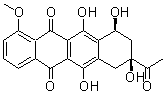 Daunomycinon molecular structure (CAS 21794-55-8)