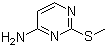 结构式 CAS# 2183-66-6, 2-甲巯基-4-氨基嘧啶