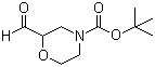 结构式 CAS# 218594-02-6, 4-叔丁氧羰基-2-吗啉甲醛