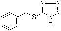 structure of CAS# 21871-47-6, 5-Benzylthio-1H-tetrazole;5-[(Phenylmethyl)thio]-1H-tetrazole