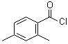 structure of CAS# 21900-42-5, 2,4-Dimethylbenzoyl chloride