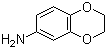 6-氨基-1,4-苯并二氧杂环分子结构 (CAS 22013-33-8)
