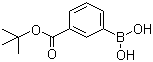 结构式 CAS# 220210-56-0, 3-(叔丁氧基羰基)-苯硼酸