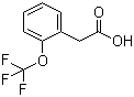 2-(Trifluoromethoxy)phenylacetic acid molecular structure (CAS 220239-67-8)