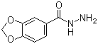 结构式 CAS# 22026-39-7, 1,3-苯并二恶茂-5-甲酰肼