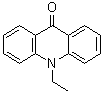 10-乙基-9(10H)-吖啶酮分子结构 (CAS 2207-41-2)