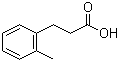 结构式 CAS# 22084-89-5, 2-甲基氢化肉桂酸; 3-(2-甲基苯基)丙酸