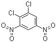 1,2-二氯-3,5-二硝基苯分子结构 (CAS 2213-80-1)