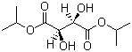 结构式 CAS# 2217-15-4, L-(+)-酒石酸二异丙酯